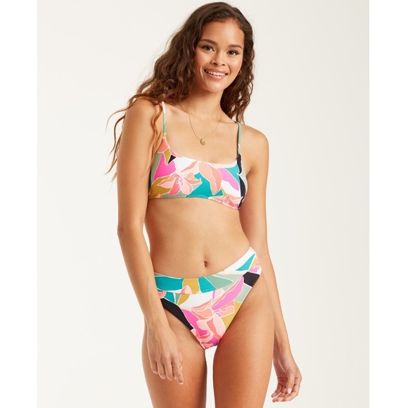 🔥🔥BILLABONG - WILD SUN CROP MAUI BIKINI SET🔥🔥 - Picture 2 of 8